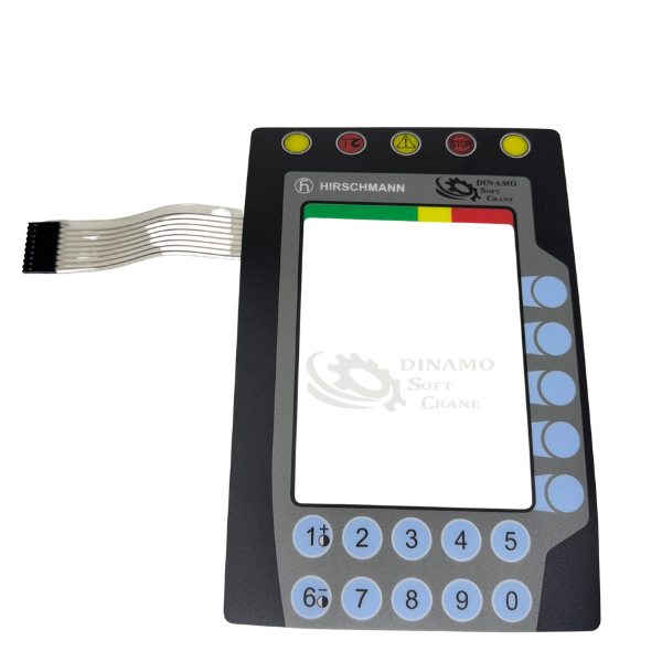 TECLADO DE MEMBRANA XCMG HIRSCHIMANN