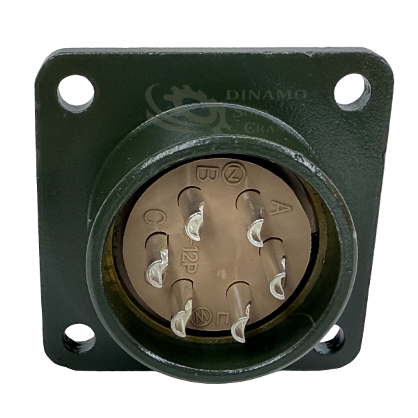 CONECTOR MILITAR 6 VIAS MACHO