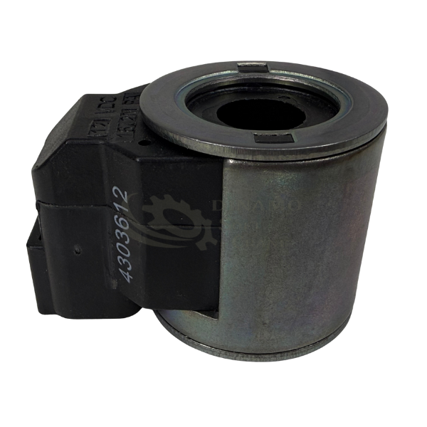 BOBINA SOLENOIDE PROPORCIONAL 12V 13X36MM 15 WATTS CONECTOR DEUSTCH REDONDO