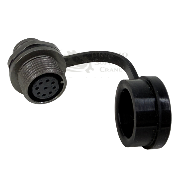 CONECTOR CIRCULAR BASE 9 VIAS F