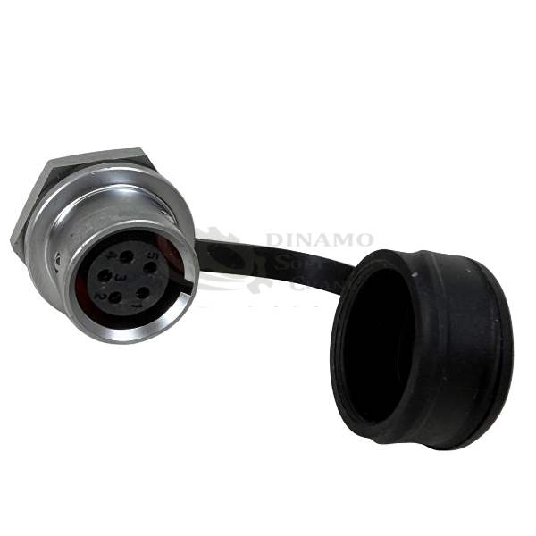 CONECTOR CLICK BASE 5 VIAS FEMEA WEIPU