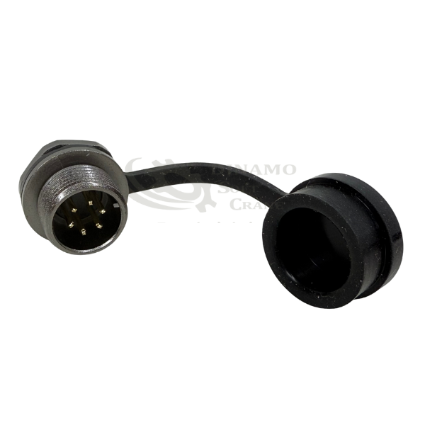 CONECTOR CIRCULAR BASE 6 VIAS M