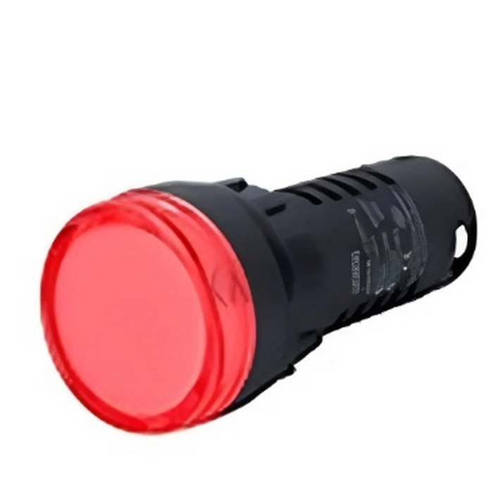 SINALEIRO LED 24V 16MM VERMELHO