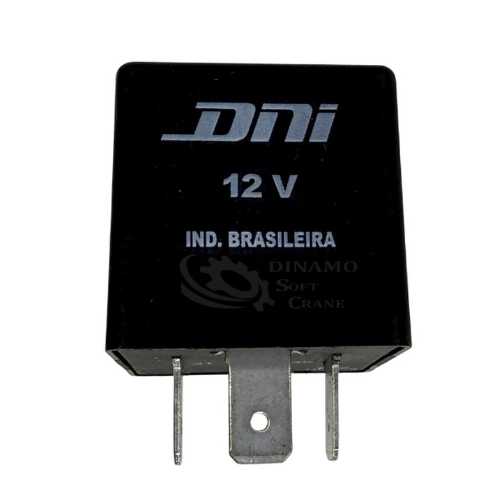 RELE PISCA DNI 3 TERMINAIS - 12V SEM SUPORTE (31/40A/49)