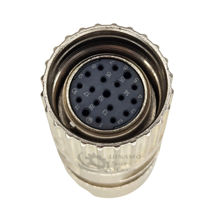 CONECTOR M23 19P CABO LMI HC4900