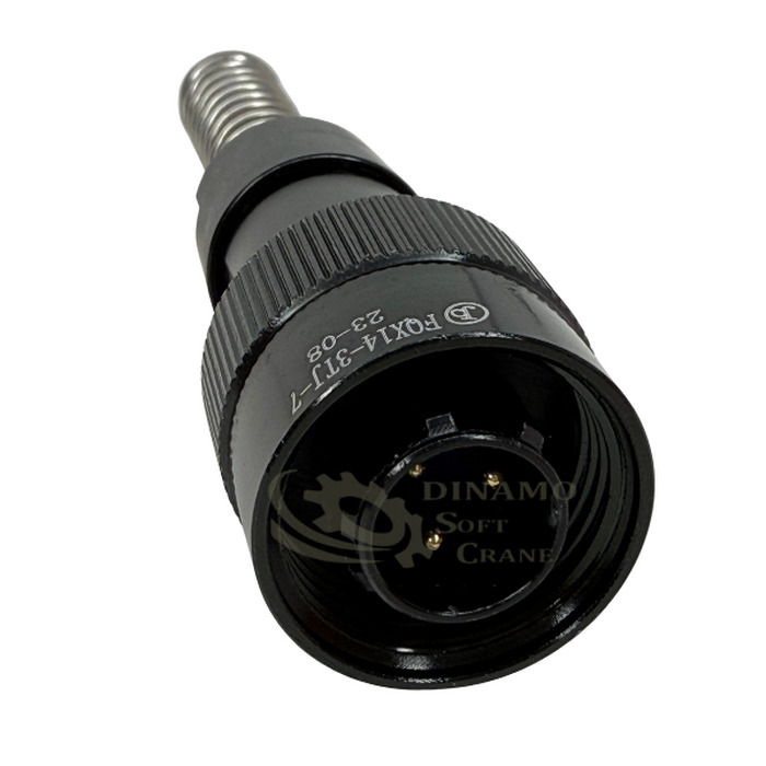 CONECTOR ZOOMLION 3 VIAS M PARA CAIXA DE PASSAGEM ZOOMLION