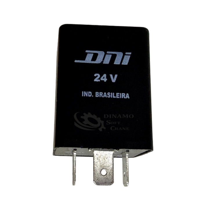 RELE PISCA DNI 3 TERMINAIS - 24V SEM SUPORTE (31/49/49A)