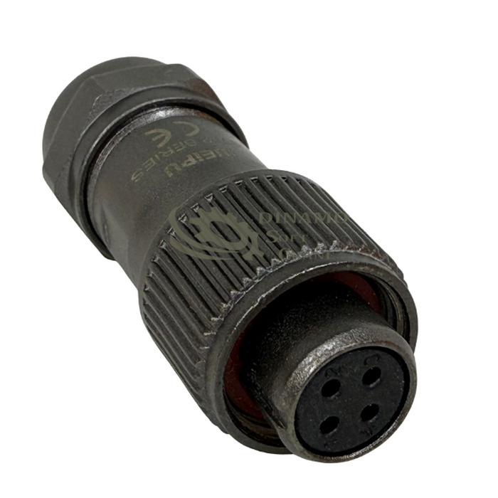 CONECTOR CIRCULAR 4 VIAS F