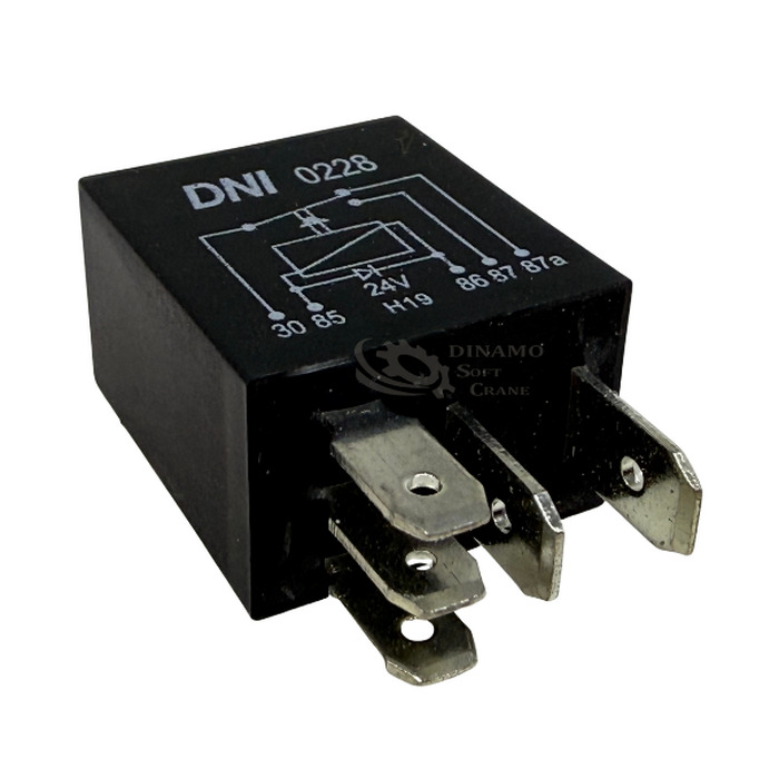 MINI RELE AUXILIAR 24V 30/20A 5T