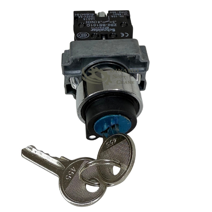 CHAVE 22MM 2POS C/ RETENCAO 1NA C/CHAVE