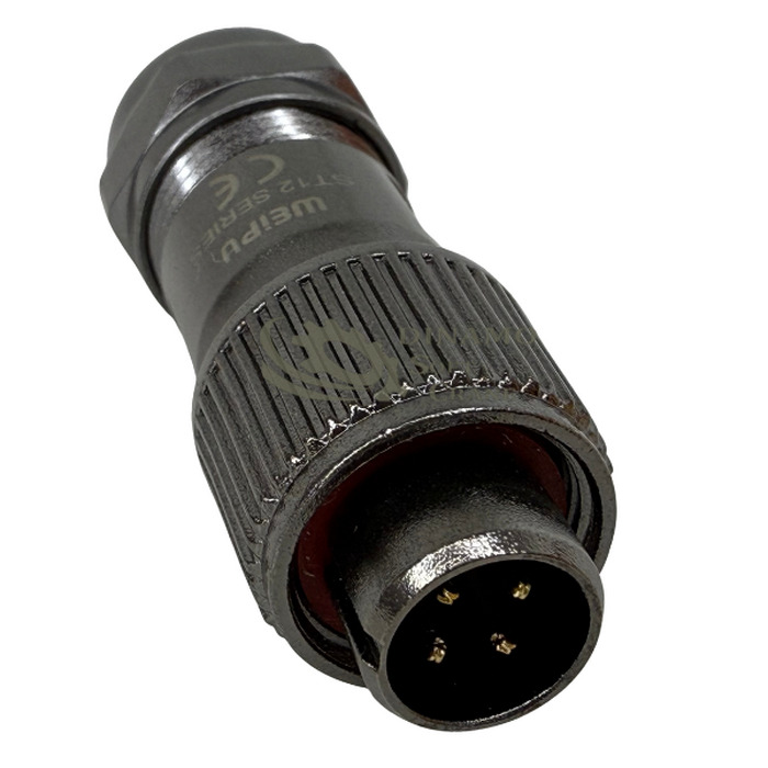 CONECTOR CIRCULAR 4 VIAS M