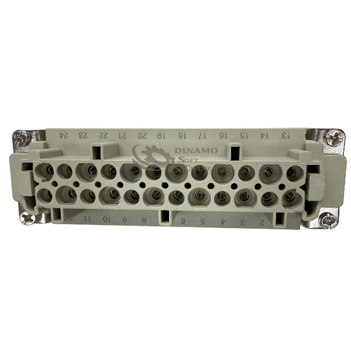MIOLO FEMEA 24 POLOS + TERRA 16A 500V