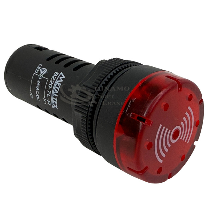 SINALIZADOR SONORO LED 24VCA/CC VM 22MM