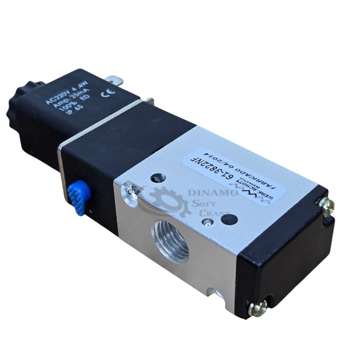 VALVULA PNEUMATICA 3/2 VIAS NF - 220V AC